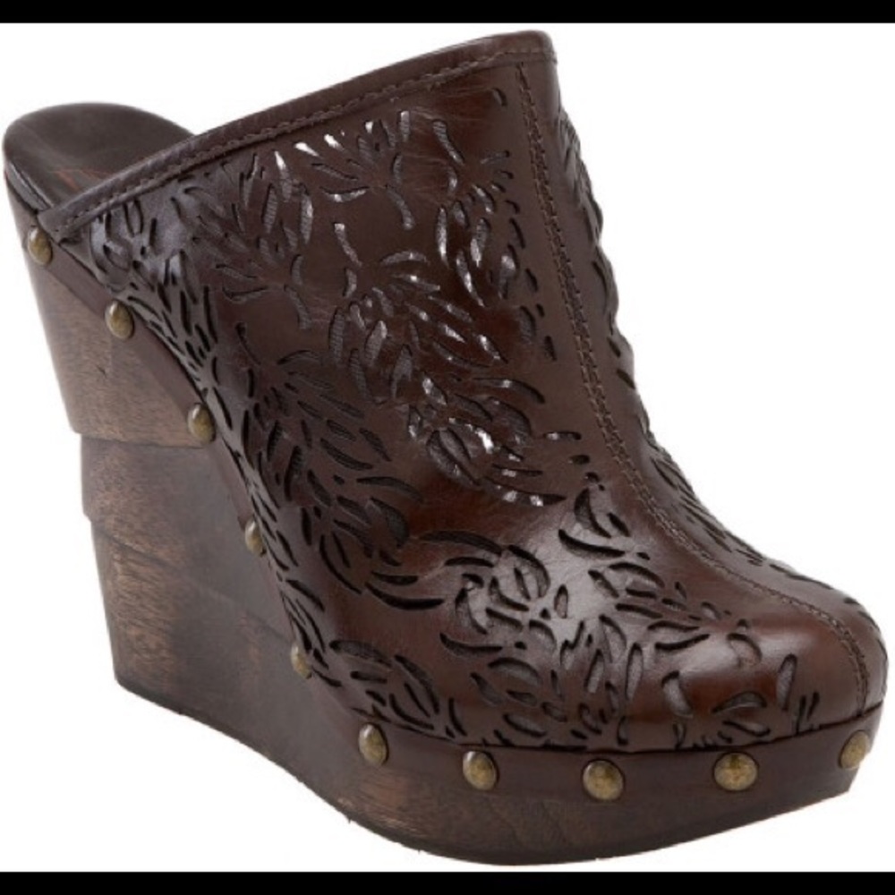 DVF designer wedge clogs BRAND NEW! Size 7